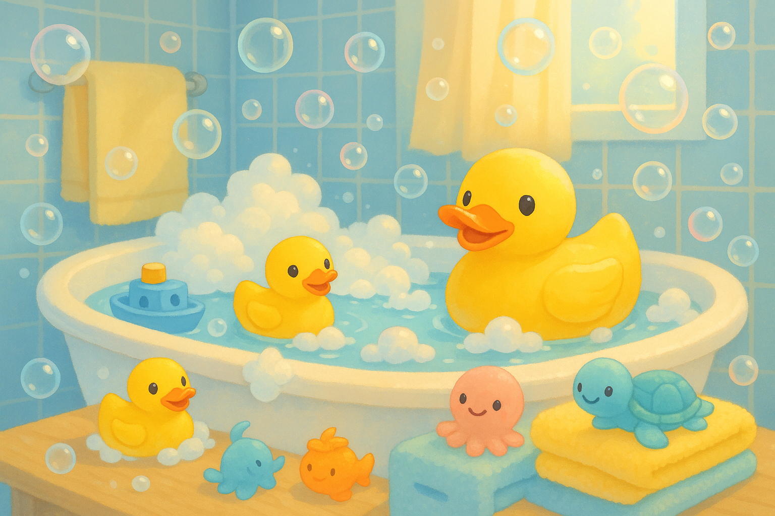 Bathtime fun